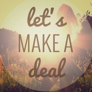 ❤️LETS MAKE A DEAL, I LOVE DEALS ❤️